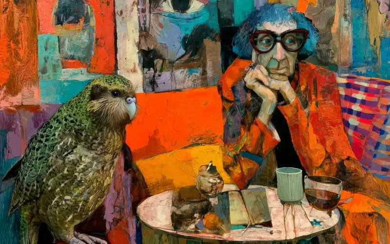 Two Old Birds Discuss Politics