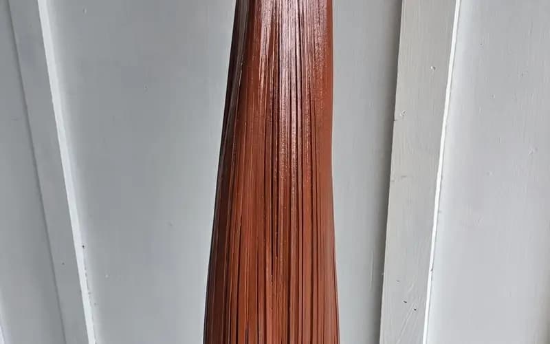 Large red/ brown frond