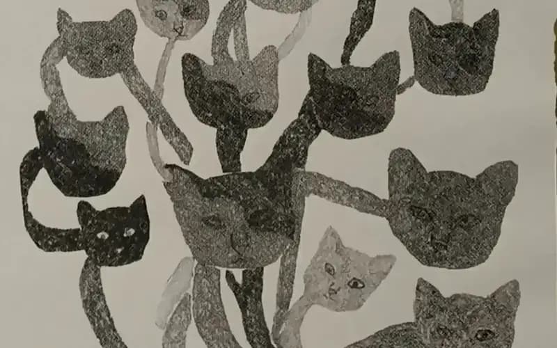 Crazy Human Cat Heads