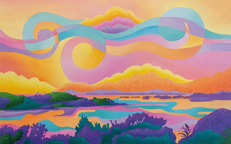 First Light Over Paradise