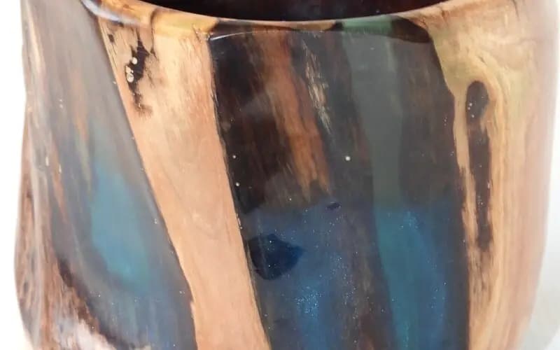 Blue vase